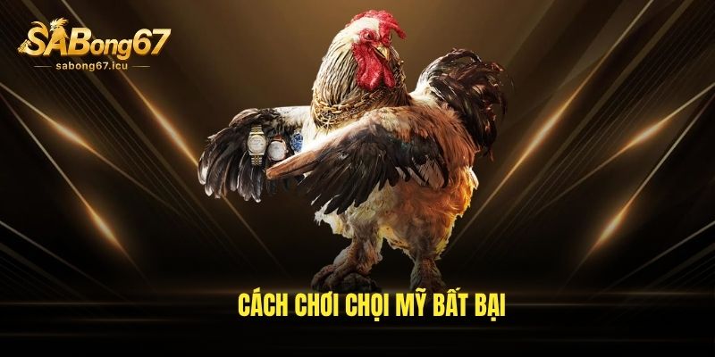 Cách chơi chọi Mỹ bất bại