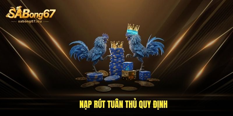 Nạp rút tuân thủ quy định