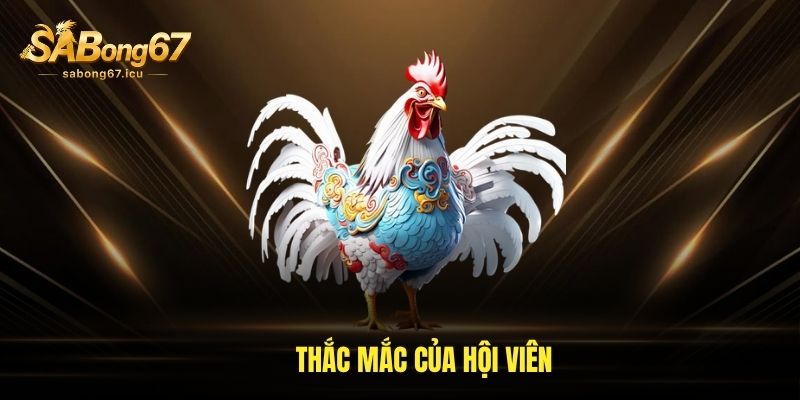 Thắc mắc của hội viên